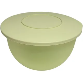 Tupperware Junge Welle Schüssel mit Deckel Servierschüssel Servieren (gelb, 4,3)