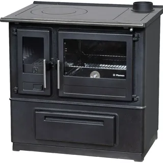 Plamen EEK A+ Küchenofen Slavonac N schwarz 8 kW (rechte Ausführung)