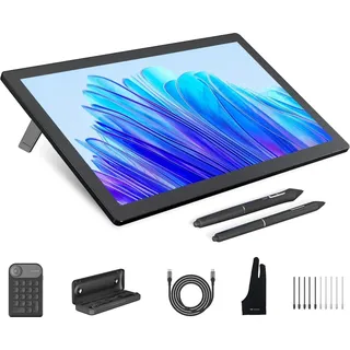 Huion Kamvas Pro 19 (18.40", 5080 lpi), Grafiktablett, Grau