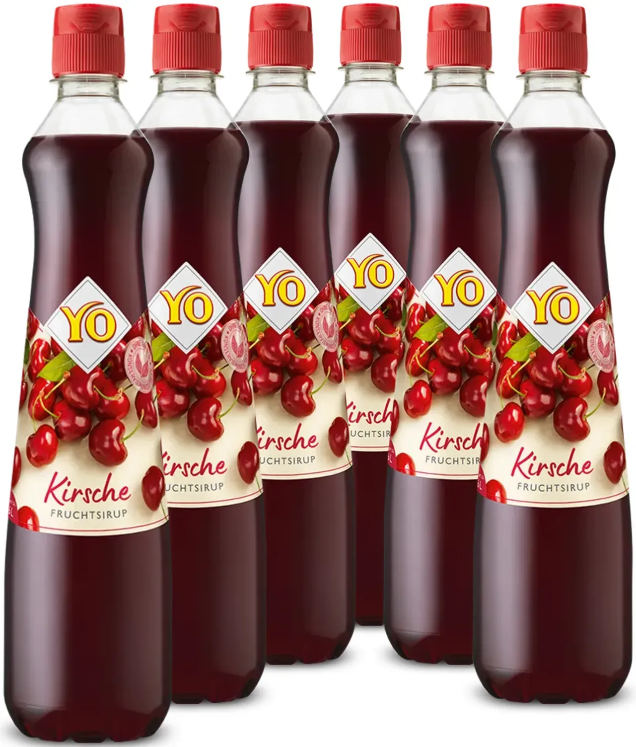 6 × YO Sirup Kirsche