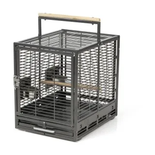Montana Cages Transportkäfig Evo dunkelgrau