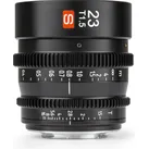 Viltrox S 23mm T1.5 Cine MF M4/3 (Micro Four Thirds, APS-C / DX), Objektiv, Schwarz