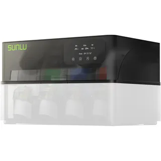 SUNLU AMS Heater für Bambu Lab AMS 1st Gen, Filament Trockner mit Intelligenter Feuchtigkeitsregelung, Drucken & Trocknen Gleichzeitig, Schnelle Erwärmung auf 70°C in 20 Min (AMS Nicht Enthalten)