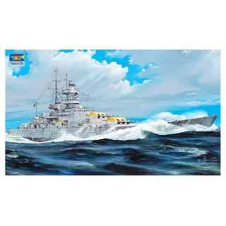 gebr. faller gmbh Trumpeter 120116 Armee 753714 1/200 DKM Gneisenau, Geformte Farbe, Large