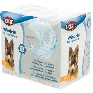 Trixie Hundewindel 12 Stück Weiß XL