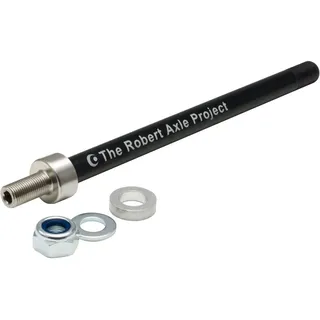 robertaxle Kid Axle - Steckachse für Fahrradanhänger M12x1.0 Schwarz Modell 2024