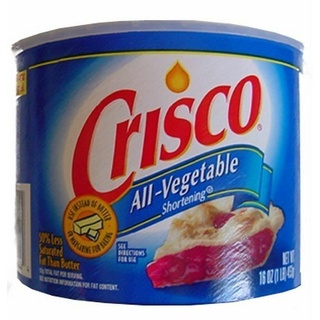 Crisco Gleitgel Gleitmittel Backfett 453g-Dose