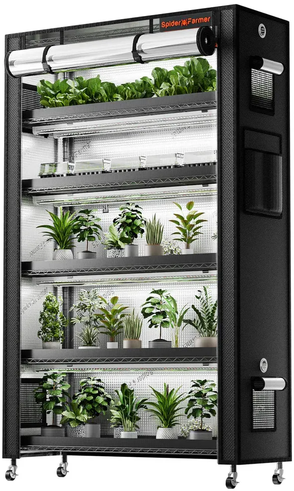 Anzucht/Stecklinge Komplettset (110x40x180 cm) 220 Watt LED