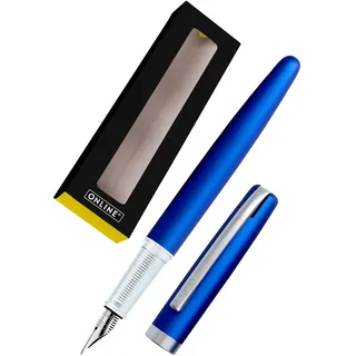 Online Schreibgeräte ONLINE® Blue Patronenfüller satin blau M (mittel)