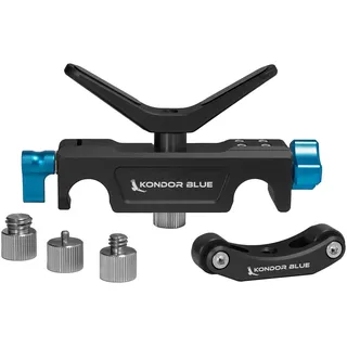 Kondor Blue Universal-Objektivhalterungsset für LWS 15-mm-Stangen Raven Black