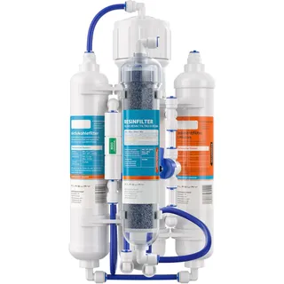 Measury Osmoseanlage Aquarium 380L/Tag + 630 ml RESINFILTER Set - Umkehrosmoseanlage und Reinstwasserfilter