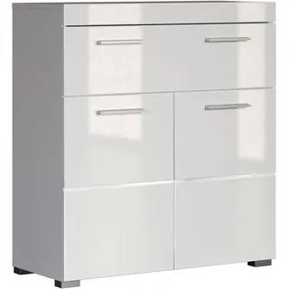 trendteam Amanda Badkommode 73 x 81 x 31 cm Weiß