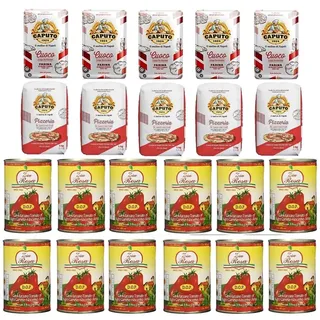 Testpaket Caputo Pizzeria Mehl Cuoco + Zia Rosa DOP Pomodoro San Marzano 12x400g