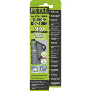 Petec Hochtemperatursilikon schwarz 70 ml)