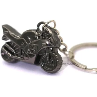 boost-key.com GRK1 Gun black motorcycle metal keychain, Acrylic