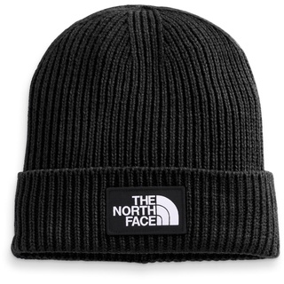 THE NORTH FACE NF0A3FJXJK3 TNF Logo Box Cuffed Beanie Hat Unisex Adult Black Größe OS