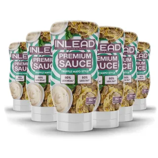 INLEAD Premium Sauce, 6 x 350 ml Flasche, Truffle Mayo Style