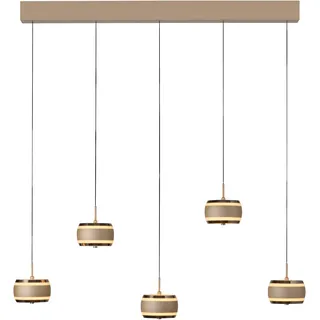 neuhaus pure PURE Falling Rings 5x LED 13 cm eckig braun/schwarz