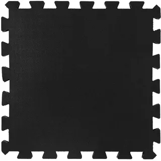ANRO Bodenschutzmatte Puzzlematte Schutzmatte Gummimatte Sportmatte Fitnessmatte Unterlegmatte Sportgeräte Gymnastikmatte 50x50cm