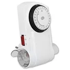 REV Doppel-Zeitschaltuhr analog 230V/16A weiß