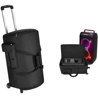Party-Lautsprecherabdeckung für Sony SRS XV500, für Sony SRS XP500 Trolley-Rolltasche für JBL PartyBox 110/JBL PartyBox Club 120, großes Fassungsvermögen, Parties Raves, Street Performance