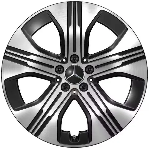 Mercedes-Benz EQA H243 EQB X243 19 Zoll Leichtmetallfelge schwarz glanzgedreht A