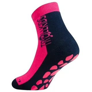 TROLLKIDS Kids Anti Slip Socks Marine/Magenta rosa|blau 27-30