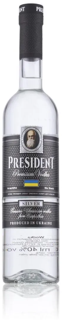 President Silver ukrainischer Vodka 40% Vol. 0,7l