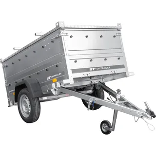 Anhänger mit Deckel Garden Trailer 200 KIPP 200x106 cm 750 kg