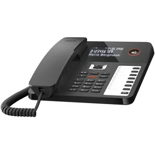 Gigaset Desk 800A schnurgebundenes Festnetztelefon schwarz,