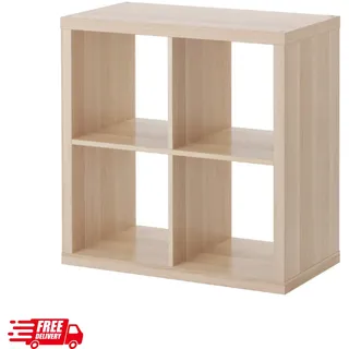 IKEA Kallax Bücherregal 77x77x39 Aufbewahrung Wandregal Raumteiler Eicheneff wla