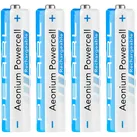 4er-Set Hybrid-Akkus "Aeonium Powercell" Typ AAA Micro, 800 mAh