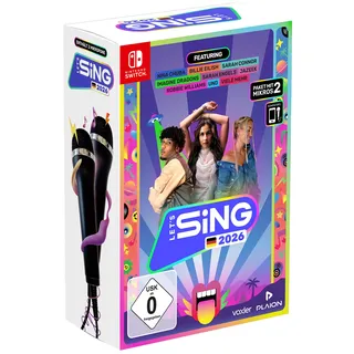 plaion Let's Sing 2026 German Version [+ 2 Mics] - [Nintendo Switch]