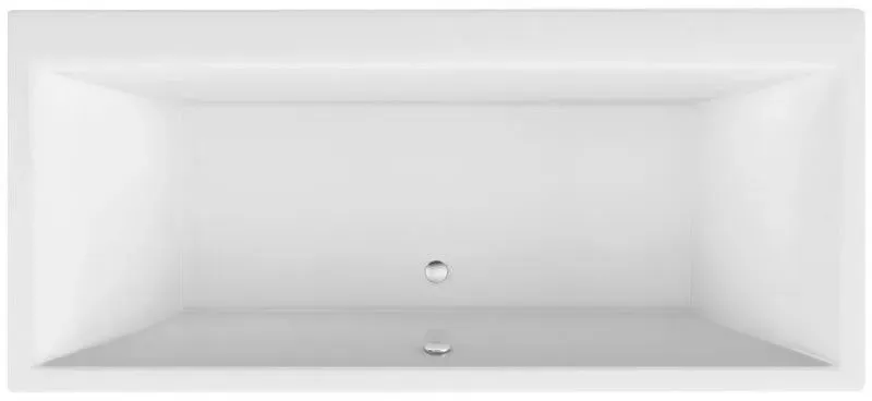 Schröder Rechteckwanne Malibu Plus 180x80x46,5 cm weiß