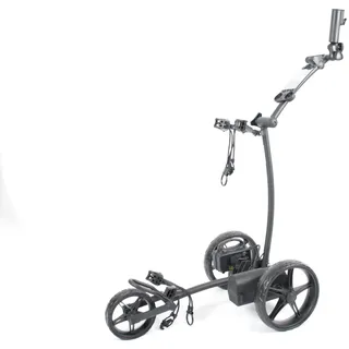 Trolem - Elite Elektro Golf Trolley - Golftrolley Elektrisch - 3-Rad-Golfwagen Klappbar - Mit Elektromotor & Lithium Akku - 27 Loch - Dünn und Leicht - Golf Cart für Golftasche-Transport