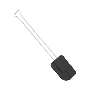 Metaltex Teigschaber, Silikon mit Edelstahlgriff, 29cm