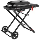 Weber Gasgrill Traveler Stealth Edition  (Grillfläche  (B x T): 63 x 34 cm, 3,8 kW, Anzahl Brenner: 1, Schwarz)