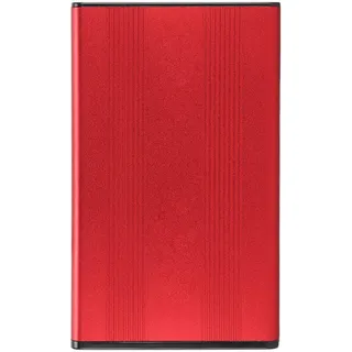 OPPWONG Externe Festplatte, Externe SSD Tragbare Festplatte mit USB3.0 -Schnittstellen -HDD -Gehäuse 2,5 Zoll 5 Gbit/S 2 TB Kapazität Anti -statische Festplatte für (Black) (Silver) (Blue) (Rot)