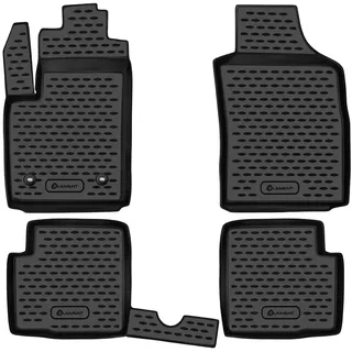 lement ELEMENT Passgenaue Premium 3D Gummimatten Fussmatten Designed für FIAT 500, Mk2, 2007-2024, 4 TLG.