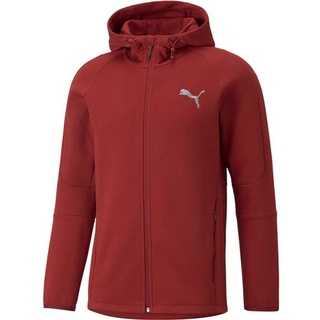 PUMA Herren Kapuzensweat EVOSTRIPE FZ Hoodie, INTENSE RED, S