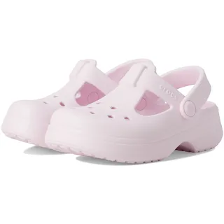 Crocs Unisex Kinder Classic Mary Jane Clog T Clog, Pink Milk, 23/24 EU