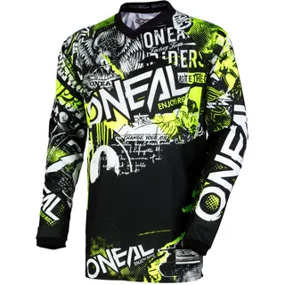 O'Neal Element Youth Attack Kinder Shirt Schwarz unisex, XL