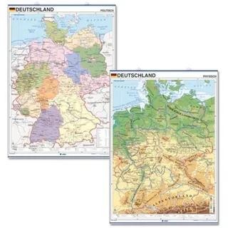 Wandkarten -Deutschland