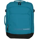 Freizeitrucksack TRAVELITE "KICK OFF Rucksack/Bordgepäck", Gr. B/H/T: 37cm x 50cm x 20cm, blau (petrol), Polyester, unifarben, Basic, Rucksäcke, Reiserucksack Streetpack Kabinengepäck