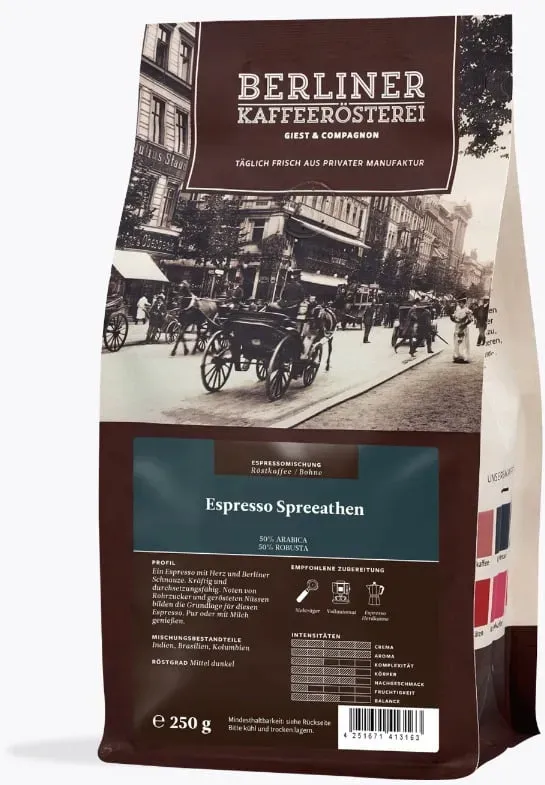 Berliner Kaffeerösterei Espresso Spreeathen 250g