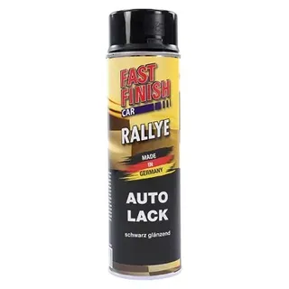 FAST Finish 292835] RALLYE Lack schwarz glänzend 500 ml