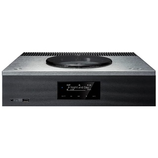 Technics SA-C600 Integrated Amplifier, Digital Streamer & CD Player (Silver)