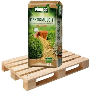 Plantop Rindenmulch Plantop Dekor Mulch natur 39 x 50l