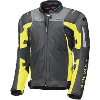 Held Antaris, Textiljacke - Schwarz/Grau/Neon-Gelb - XXXL