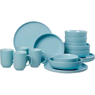 16-tlg. graublau